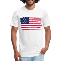 American Flag - Color - white