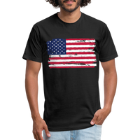 American Flag - Color - black