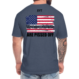 We The People... Are Pissed Off (On Back Black) - heather navy