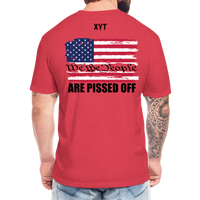 We The People... Are Pissed Off (On Back Black) - heather red