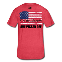 We The People... Are Pissed Off (On Back Black) - heather red