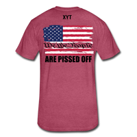We The People... Are Pissed Off (On Back Black) - heather burgundy