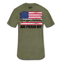 We The People... Are Pissed Off (On Back Black) - heather military green