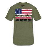 We The People... Are Pissed Off (On Back Black) - heather military green