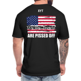 We The People... Are Pissed Off (On Back White) - black