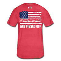 We The People... Are Pissed Off (On Back White) - heather red