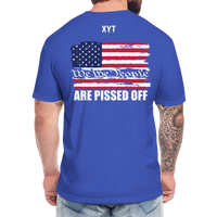 We The People... Are Pissed Off (On Back White) - heather royal