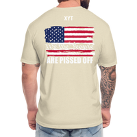 We The People... Are Pissed Off (On Back White) - heather cream