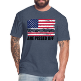 We The people... Are Pissed Off (Black) - heather navy