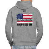 We The people... Are Pissed Off (On Back Black) Hoodie - graphite heather