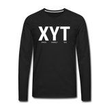 XYT Brand Premium Long Sleeve T-Shirt - black