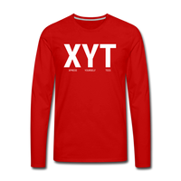 XYT Brand Premium Long Sleeve T-Shirt - red