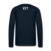 XYT Brand Premium Long Sleeve T-Shirt - deep navy