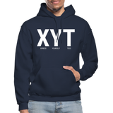 XYT Brand Heavy Blend Hoodie - navy