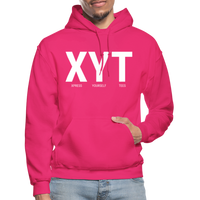 XYT Brand Heavy Blend Hoodie - fuchsia