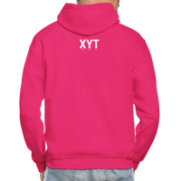 XYT Brand Heavy Blend Hoodie - fuchsia