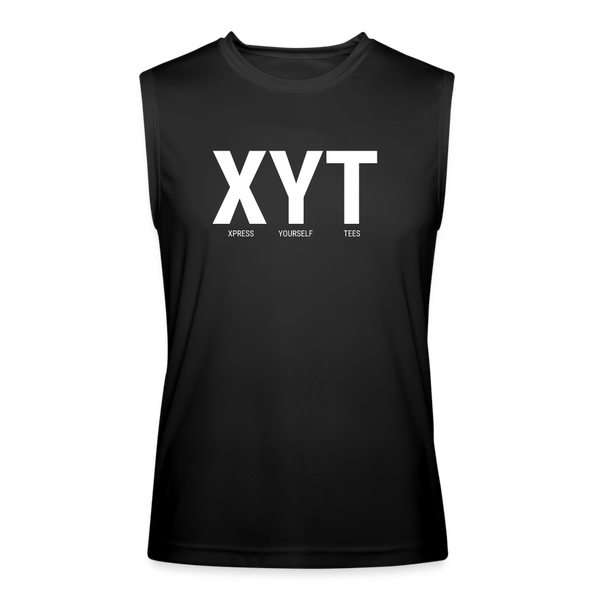 XYT Brand Performance Sleeveless Shirt (Black) - black