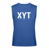 XYT Brand Performance Sleeveless Shirt (Black) - royal blue