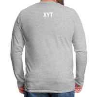 Whiskey Premium Long Sleeve T-Shirt - heather gray