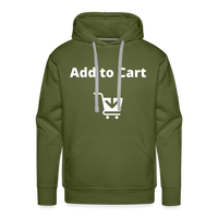 Add to Cart Premium Hoodie - olive green