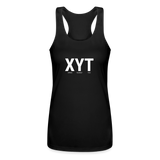XYT Brand Women’s Tri-Blend Racerback Tank - black