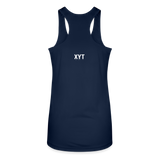 XYT Brand Women’s Tri-Blend Racerback Tank - navy