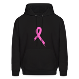 Cancer Pink Ribbon Tee (Survivor on Back) Premium Hoodie - black