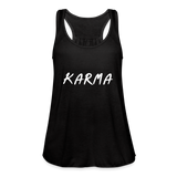 Karma Tri-Blend Racerback Tank - black