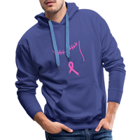 Breast Cancer Premium Hoodie - royal blue