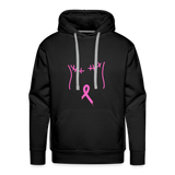 Breast Cancer Tee (Survivor on Back) Premium Hoodie - black